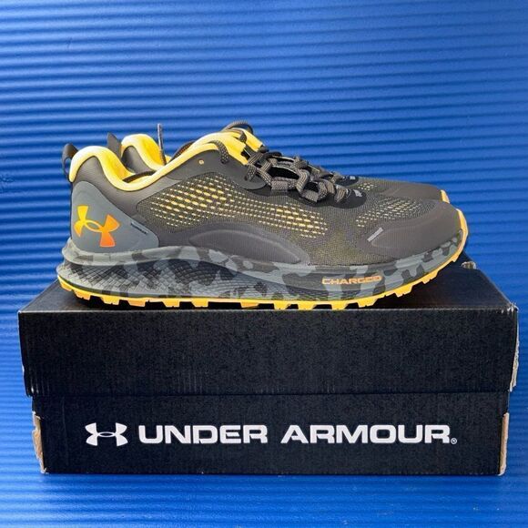 Size 8- Men’s Under Armour Charged Bandit Trail 2 3024186-104 Running Shoes NEW - Picture 1 of 8